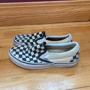 Black and White Checkered Vans